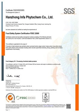 FSSC 22000 Certificate