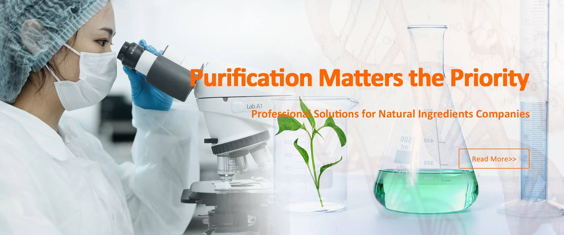 Herbal extract manufacturing facility and extraction equipment