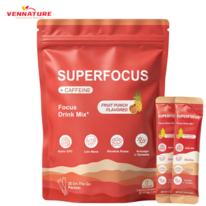 Custom Manufacturing Super Focus Powder With Rhodiola N Acetyl L Tyrosine B6